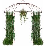 Relax4life - arche de jardin en mtal pour plantes grimpantes, vote de jardin en forme de cage  oiseaux ...
