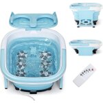 Relax4life bain de pieds lectrique pliable 450w avec massage confortable&temprature rglable 35 - 48 ...