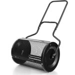 Relax4life - pandeur de compost 75l avec pinces lat�rales et poign�e en forme de u, �pandeur de fumier ...