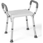 Relax4life - tabouret de douche antid�rapant r�glable en hauteur 54 - 67 cm, chaise de douche / bain ...