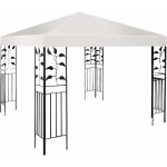 Toile de rechange pour jardin 3 x 3 m, toile pour tonnelle en polyester haute densit avec velcro ferme ...