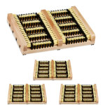 Relaxdays - 4x brosses  chaussure, support antidrapant,  poils durs, gratte - bottes pour l'extrieur, ...