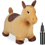 Animal sauteur, jouet en forme de cheval, charge maximale : 50 kg, sans bpa, 3 ans et plus, marron clair ... Animal sauteur, jouet en forme de cheval, charge maximale : 50 kg, sans bpa, 3 ans et plus, marron clair ...