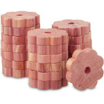 Relaxdays anti - mites textiles, cdre, 20 pices pour l?armoire, protection longue dure, protge les ...