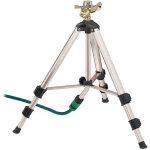 Relaxdays arroseur jardin sur tr�pied, port�e max. 9m, asperseur oscillant, angle jet 0 - 360�, raccord ...