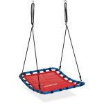 Balançoire nid d'oiseau, enfants et adultes, charge maximum 100 kg, réglable, l x p 76 x 103 cm, jardin, ... Balançoire nid d'oiseau, enfants et adultes, charge maximum 100 kg, réglable, l x p 76 x 103 cm, jardin, ...