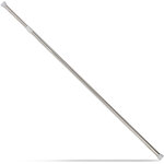 Relaxdays - barre tlescopique tringle  rideaux douche tige encadrement porte etc. sans perage inox, ...