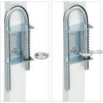 Relaxdays barri�re de s�curit� pour chiens, jusqu?� 118 cm, 69 - 82, 5 cm de haut, bambou, escaliers ...