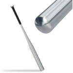 Relaxdays batte de baseball, bton de softball lger, poigne antidrapante, 34 pouces / 86 cm, argent ...