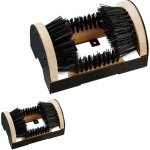 Brosse  chaussure, lot de 2, tout autour, gratte - bottes, pour l'extrieur, poils robustes, fixation ...