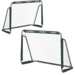 Relaxdays - cage de football, lot 2, enfants et adultes, m�tal, but stable pour foot, h x l x p : 110 ...