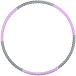 Cerceau hula hoop, ø 95 cm, accessoire pour adultes, 900 g, pour maigrir, musculation, lila / gris - ... Cerceau hula hoop, ø 95 cm, accessoire pour adultes, 900 g, pour maigrir, musculation, lila / gris - ...