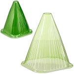 Cloche à salade, lot de 10, en pvc, protection contre le gel et les escargots, hlp : 22 x 19 x 19 cm, ... Cloche à salade, lot de 10, en pvc, protection contre le gel et les escargots, hlp : 22 x 19 x 19 cm, ...
