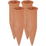 Relaxdays c�ne en argile d?arrosage, lot de 4 accessoire d?arrosage, bouteilles d?1, 5 l, 17 x 5, 5 x ...