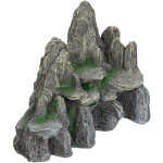 Déco d'aquarium, rocher avec grotte, apparence naturelle, roche déco pour terrarium, 21 cm de haut, gris ... Déco d'aquarium, rocher avec grotte, apparence naturelle, roche déco pour terrarium, 21 cm de haut, gris ...