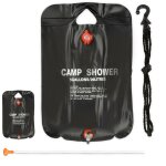 Douche solaire 20 litres, lot de 2, camping, randonnée, à suspendre, pliable, avec douchette, extérieur, ... Douche solaire 20 litres, lot de 2, camping, randonnée, à suspendre, pliable, avec douchette, extérieur, ...