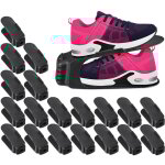 Relaxdays - empileurs chaussures, lot de 20, jusqu'� taille 39, antid�rapants, plastique, rangement pour ...