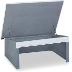 Garage � robot tondeuse, bois, toit r�sistant aux intemp�ries, jardin, ouvrable, hlp : 46x108x82 cm, ...