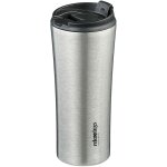 Relaxdays gobelet isotherme, 400 ml, boissons chaudes & froides, �tanche, acier inoxydable, sans bpa, ...