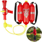 Lance à eau de pompier, 2, 5 l de réservoir, 5 m de portée, 2 fonctions de jet, sac à dos enfants, rouge ... Lance à eau de pompier, 2, 5 l de réservoir, 5 m de portée, 2 fonctions de jet, sac à dos enfants, rouge ...