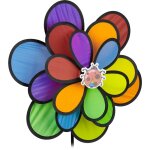 Relaxdays moulin à vent, design fleur, pour jardin, balcon et terrasse, hlp : 86, 5 x 36, 5 x 14 cm, ... Relaxdays moulin à vent, design fleur, pour jardin, balcon et terrasse, hlp : 86, 5 x 36, 5 x 14 cm, ...