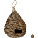 Nid d'oiseaux, nichoir dcoratif, suspendu, fibres de coco tresss, jardin, balcon et autres designs, ...