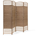 Relaxdays - paravent, hlp 179 x 180 x 2 cm, séparateur pliable, 4 panneaux, protège de la lumière, bambou, ... Relaxdays - paravent, hlp 179 x 180 x 2 cm, séparateur pliable, 4 panneaux, protège de la lumière, bambou, ...