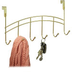 Patères de porte, 6 crochets, accrocher, porte manteau de couloir, chambre, salle de bain, 20x40x9 cm, ... Patères de porte, 6 crochets, accrocher, porte manteau de couloir, chambre, salle de bain, 20x40x9 cm, ...