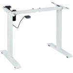 Relaxdays - pied de bureau rglable en hauteur, lectrique, extensible, trteau, 71 - 121 cm, cadre table, ...
