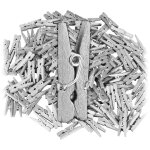 Relaxdays pince � linge, d�co, lot de 400, pour suspendre vos photos ou personnaliser l?emballage de ...