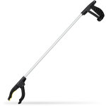 Pince de pr�hension, outil de ramassage, pour personnes �g�es, aluminium, attrape - tout, 76 cm, argent� ...