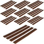 Relaxdays - piques pour murs et barrières, lot de 40 rangées, gouttières, anti - oiseaux, anti - pigeons, ... Relaxdays - piques pour murs et barrières, lot de 40 rangées, gouttières, anti - oiseaux, anti - pigeons, ...