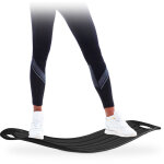 Planche d'quilibre twist board balance board entranement fitness muscles abdos jambes 150 kg, noir ...