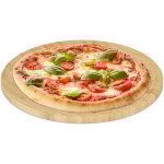 Planche à pizza, bambou naturel, diamètre de 32 cm, plateau de service pour fromages, support rond, nature ... Planche à pizza, bambou naturel, diamètre de 32 cm, plateau de service pour fromages, support rond, nature ...