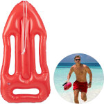 Planche de sauvetage gonflable, boue de sauveteur, dguisement malibu, pour enfants et adultes, rouge ...
