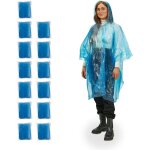 Relaxdays ponchos impermables jetables, lot de 13, cir avec capuche, contre la pluie, randonne, unisexe, ...