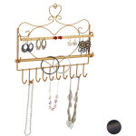 Porte - bijoux mural, pour colliers, boucles d'oreilles & bracelets, prsentoir, 30 x 36, 5 x 3, 5 cm, ...