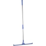 Relaxdays - raclette avec manche t�lescopique, hxl : 84?135x52 cm, l�vre en caoutchouc, acier inoxydable, ...