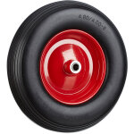 Relaxdays - roue de brouette 4. 80 4. 00 - 8, roue en caoutchouc, roue de secours, pneus de diable 100 ...