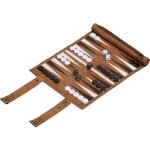 Relaxdays - set complet pour jouer au backgammon, à enrouler, dimensions plateau lp : 32x26 cm, similicuir, ... Relaxdays - set complet pour jouer au backgammon, à enrouler, dimensions plateau lp : 32x26 cm, similicuir, ...