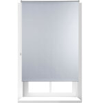 Relaxdays store enrouleur thermique cha�nette lat�rale fixation clips sans per�age, 110x160, largeur ...