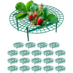 Relaxdays - support pour fraises, lot de 20, protection contre pourriture, limaces, grille pour fraisier, ... Relaxdays - support pour fraises, lot de 20, protection contre pourriture, limaces, grille pour fraisier, ...