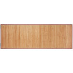 Relaxdays tapis en bambou résistant humidité anti - glisse bord textile sortie de bain douche sdb, 61x182 ... Relaxdays tapis en bambou résistant humidité anti - glisse bord textile sortie de bain douche sdb, 61x182 ...