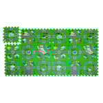 Relaxdays tapis de jeu circuit, 18 pi�ces, sans risque, mousse eva, pour chambre d'enfant, 178, 5 x 90 ...