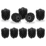 T�te de rechange pour brosse wc lot de 10 orifice int�rieur 12 mm diam�tre 7 cm, 2 couleurs - relaxdays ...