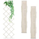 Tuteur � tomates en lot de 3, extensible, pour plantes grimpantes, 180 x 60 cm, pour jardin, balcon, ...
