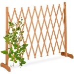 Tuteur � tomates, en bois, plantes grimpantes, non fixe, largeur extensible jusqu'� 275 cm, jardin, orange ...