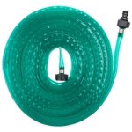 Relaxdays tuyau d?arrosage de 25 m de long, pour haies et bordures de gazon, design plat, pr�t pour raccordeme ...