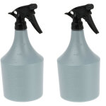 Vaporisateur 1l, lot de 2, plantes, spray, fleurs, jardinage, brumisateur, gradu�, arrosage, gris / noir ...