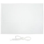 Relaxdays - voile d'ombrage rectangulaire, 2, 5 x 3, 5 m, imperm�able, anti - uv, avec tendeurs, terrasse, ...